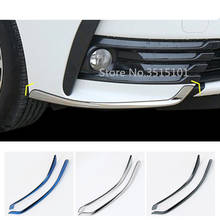 Car Front Head Side Bumper Corner Protection Trim Frame Stainless Steel 2pcs For Toyota Corolla Altis 2017 2018 2019 2024 - buy cheap