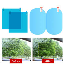 2pcs Car Rearview Mirror Side Window Film Waterproof Anti-Fog Rain-Proof Protective Car Sticker Mirror Window Clearness 2024 - купить недорого