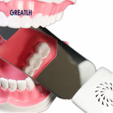 Espelho para fotografia oral, refletor ortodôntico para vidro bucal e lingual, espelho intra-oral para dentista 2024 - compre barato