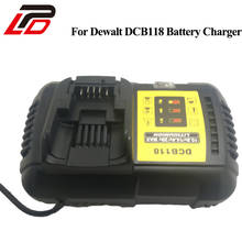 Cargador de batería de iones de litio para Dewalt DCB118, 10,8 V, 12V, 14,4 V, 18V, para DCB101, DCB120, DCB115, DCB107, DCB105, DCB140, DCB201, DCB200, DCB206 2024 - compra barato