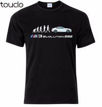 New Short Sleeve Men Hot Sale O neck 100 % Cotton Tee Shirt For Men M3 E92 Evolution Car Fans T Shirt 2024 - buy cheap