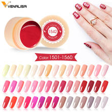 Venalisa Painting Gel 5ml CANNI Nude Red Hot Nail Art High Quality Salon Manicure Color UV LED Line Drawing Painting UV Gel 2024 - buy cheap