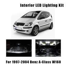 Luz LED Canbus para Interior de coche, luz de techo de lectura, para techo, para Mercedes Benz Clase A, W168, 1997-2004, 10 Uds. 2024 - compra barato