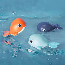 Brinquedos de banho bonito dos desenhos animados animal tartaruga golfinho clássico brinquedo de água do bebê infantil nadar jogar brinquedo piscina acessórios do bebê brinquedos 2024 - compre barato