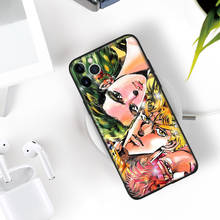 Jojo's bizarre adventure fanart-funda de silicona para IPhone Se, 6, 6s, 7, 8 Plus, X, XR, XS, 11, 12 Mini Pro Max, cristal TPU 2024 - compra barato