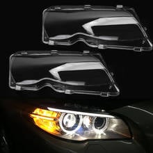 Car Headlight Glass Cover Clear Transparent Automobile Headlamp Head Light Lens Auto Products For BMW E46 3-series 2002-2006 2024 - buy cheap