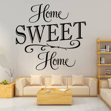 Free shipping sweet home Wall Sticker Home Decor Decoration For Baby Kids Rooms Decor Art Decor Wallpaper 2024 - buy cheap