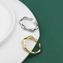 Minimalist Ring For Women Korean Geometric Hexagon Joint Fashion Simple Adjustable Punk Rings Handmade Charm Jewelry Gift Femme 2024 - buy cheap