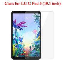 Screen Protector for LG G Pad 5 10.1 inch Tempered Glass film LM-T600L toughed screen protection 2024 - buy cheap