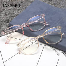 JASPEER Sqaure Computer Glasses Women Anti Blue Ray Eyeglasses Men Goggle Eyewear Transparent Light Weight Optical Frame 2024 - buy cheap