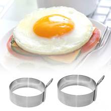 Stainless Steel Fried Egg Ring Pancake Mould Egg Mold Cooking Kitchen Accessories Gadget Tool 2 Sizes R7RC 2024 - buy cheap