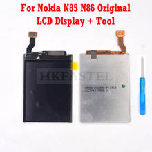 Hkfatel для Nokia N85 N86, новый высококачественный мобильный телефон, ЖК-экран, дигитайзер, дисплей + Инструменты 2024 - купить недорого