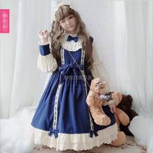 Meninas adolescentes op doce tribunal vestido retro kawaii princesa lolita vestido vestidos japonês harajuku vintage cos loli vestido 2024 - compre barato