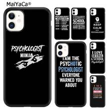 MaiYaCa Awesome Psychologist Profession Psychology Phone Case For iPhone 5 SE 6s 7 8 plus X XR XS 11 12 13 pro max Galaxy S9 S10 2024 - buy cheap