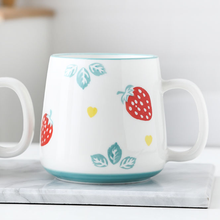 Cute Coffee Mug Large Ceramic Cereal Cup Tumbler Tea Cups Breakfast Milk Mugs Ceramic Mug Tazas de cafe Kitchen Tableware 2024 - buy cheap