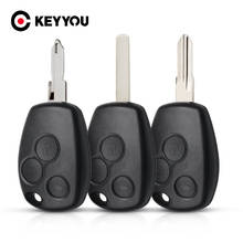 KEYYOU 2/3 Buttons For Renault Megan Modus Clio 3 Kangoo Twingo Logan Sandero Duster For Nissan Almera Car Remote Key Shell Case 2024 - buy cheap