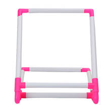 Cross Stitch Frame Portable Handheld Square Embroidery Hoop Cross Stitch Rack Stand Easy to Assemble 2024 - buy cheap