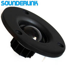 2 Piece/lot Audio Labs HiFi sill soft Dome speaker tweeter unit 3" size 6Ohm and 8Ohm for choose 2024 - buy cheap