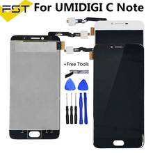 Pantalla LCD de alta calidad para Umidigi Umi C Note, montaje de pantalla táctil, pieza de reparación perfecta de 5,5 pulgadas, herramientas y adhesivo 2024 - compra barato