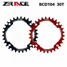 ZRACE-ruedas de cadena BCD104, 30T, diente de ancho estrecho AL7075 CNC para MTB, 2020 2024 - compra barato