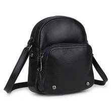 Женская сумка через плечо, трендовая простая сумка из натуральной кожи, мини сумка через плечо, женская маленькая сумка, женская сумка 2024 - купить недорого