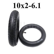 10x2-6.1 Inner Outer Tyre 10x2 Inflatable Wheel Tire for Xiaomi Mijia M365 Electric Scooter Parts 2024 - buy cheap