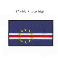 Patch de bandeira bordado com ferro verde-capa 3 "largura/caveira 2024 - compre barato