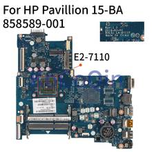 Placa base para portátil HP Pavillion 255, G5, 15-BA, 15-BAZ, E2-7110, BDL51, LA-D711P, DDR3L, 860355-858589, 501 2024 - compra barato