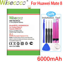 Батарея Wisecoco HB396693ECW для телефона Huawei Mate 8 NXT-AL10 NXT-TL00 NXT-CL00 mate8 NXT-DL00 NXT-L09, 6000 мАч 2024 - купить недорого