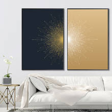 Nordic Abstract Explosion Dot Line Decoration Home Canvas Painting Modern Poster Print Wall Art Picture for Living Room Bedroom 2024 - buy cheap