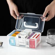 Kit médico transparente portátil, caja para píldoras, organizador de medicamentos, contenedor para el pecho, botiquín de primeros auxilios 2024 - compra barato