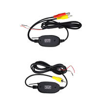 2.4G Wireless Video Transmitter Receiver Kit for Car Rear View Camera and DVD Monitor Screen Reverse Backup Rearview Cam 2024 - buy cheap