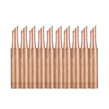 10PCS/Lot Lead-free Soldering Iron Tip 900M-T-4C Replacement Pure Copper Welding Tips For 936 937 Soldering Rework Station 2024 - buy cheap