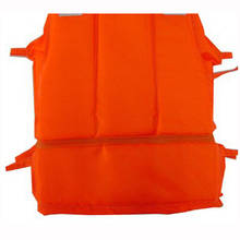 Adult Foam Life Jacket Vest Flotation Device With Survival Whistle Prevention Flood Fishing Rafting Drift Sawanobori Orange 2024 - buy cheap