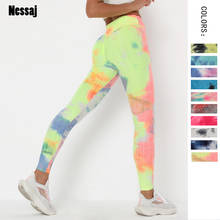 Nessaj 20% Spandex High Waist Leggings Women Fitness Leggins Sexy Push Up Anti Cellulite Leggins Workout Jeggings Sport Leggings 2024 - buy cheap