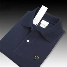 Polos de manga corta para hombre, camisas 2020 de algodón de gran calidad, color sólido, tops de marca, XS-4XL 2024 - compra barato