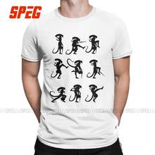 Ministry Of Alien Silly Walks T Shirt Men's Cotton Casual T-Shirts Round Neck Tees Short Sleeve Clothes Summer 2024 - buy cheap
