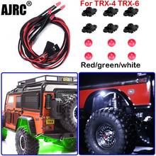 Luz do arco da roda traxxas trx4 defender g500, bronze k5, trx6 e g63, luzes para chassi, indicado para 1/10 2024 - compre barato