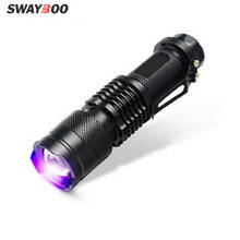 Swayboo-Mini tubo recto, se puede utilizar para luz ultravioleta fluorescente de prueba falsa, 365nm, UV, púrpura, zoom 2024 - compra barato