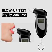 Hot Professional  Digital Alcohol Breath Tester Breath  Analyzer Detector Test Keychain  Device LCD  Display 2024 - buy cheap
