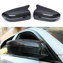 M Look Carbon Fiber Rear Mirror Cover Caps Fit For BMW New 5 Series G30 G38 G11 G12 2024 - buy cheap