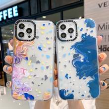 Transparent Silicone Watercolor Painting Case for iPhone 12 Mini 11 Pro Xs Max 10 6 6s 7 8 Plus Clear Soft Cover for iPhone Xr X 2024 - buy cheap