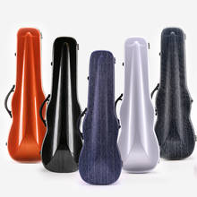 High quality fiberglass carbon case violin case 4/4 dark TAISHI  violin color accessories violin 2024 - buy cheap