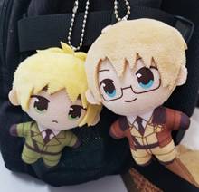 Anime aph pelúcia recheado pingente eixo poderes hetalia arthur kirkland alfred f jones saco de brinquedo boneca chaveiro cosplay dos desenhos animados adereços 2024 - compre barato