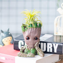 Strongwell Home Supplies Miniature Tree Man Model Sculpture Baby Groot Statue Multifuncion Flower Pots Pen Holder Birthday Gifts 2024 - buy cheap