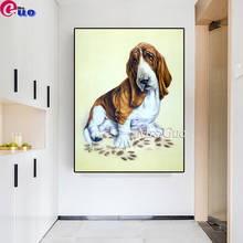 Basset Hound Diamond Painting Mucky Dog Full Square/Round 5d Diy Diamond Embroidery Cross Stitch Kits Gift Home Decor 2024 - buy cheap