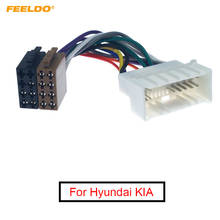 FEELDO-arnés de cableado de Radio y CD para coche, unidad principal de Cable Original para Hyundai KIA a ISO, adaptador de Cable de enchufe de conversión ESTÉREO 2024 - compra barato