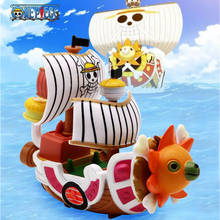 Action One Piece Boat THOUSAND SUNNY Car Decoration Garage Kit Anime One Piece Luffy Model Cake Decor Staw Hat Crew Boat Gift 2024 - buy cheap