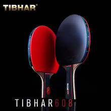 TIBHAR 608 Professional Table Tennis Racket Competition Ping Pong Bat High Sticky Pimples-in Pingpong Paddle with Bag 2024 - buy cheap