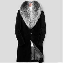 Autumn faux mink fur leather jacket mens winter thicken warm fur leather coat men loose jackets fashion B233 2024 - buy cheap
